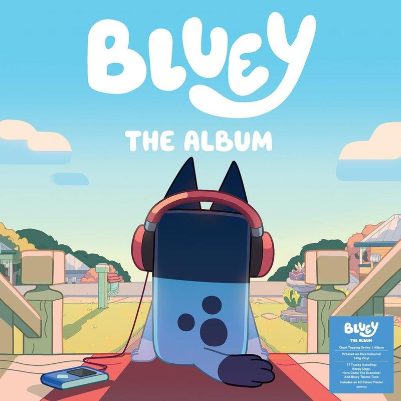 BLUEY: THE ALBUM (LIMITED BLUE COLOURED VINYL) BLUEY