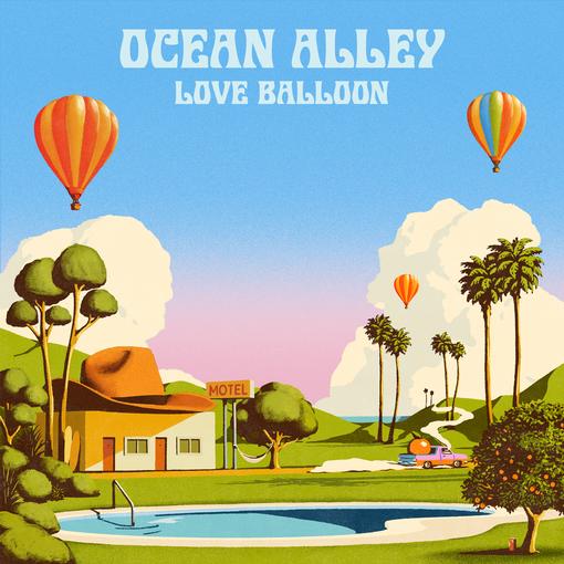 LOVE BALLOON (INDIE EXCLUSIVE BLUE & CLEAR SMOKE VINYL) OCEAN ALLEY