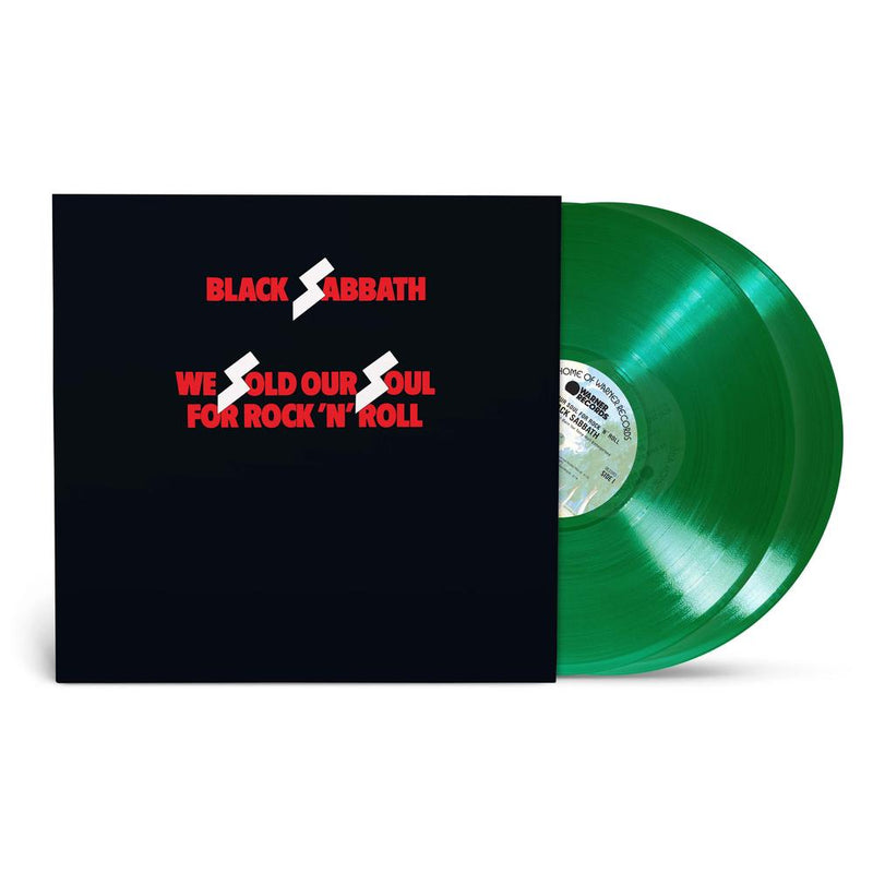 WE SOLD OUR SOUL FOR ROCK N ROLL (LIMITED TRANSLUCENT GREEN VINYL - ROCKTOBER 2025) BLACK SABBATH