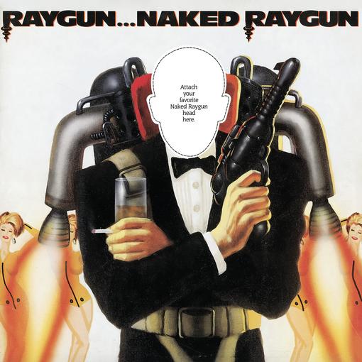 RAYGUN....NAKED RAYGUN (ORANGE SWIRL VINYL - LIMITED TO 1000 COPIES WORLDWIDE) NAKED RAYGUN