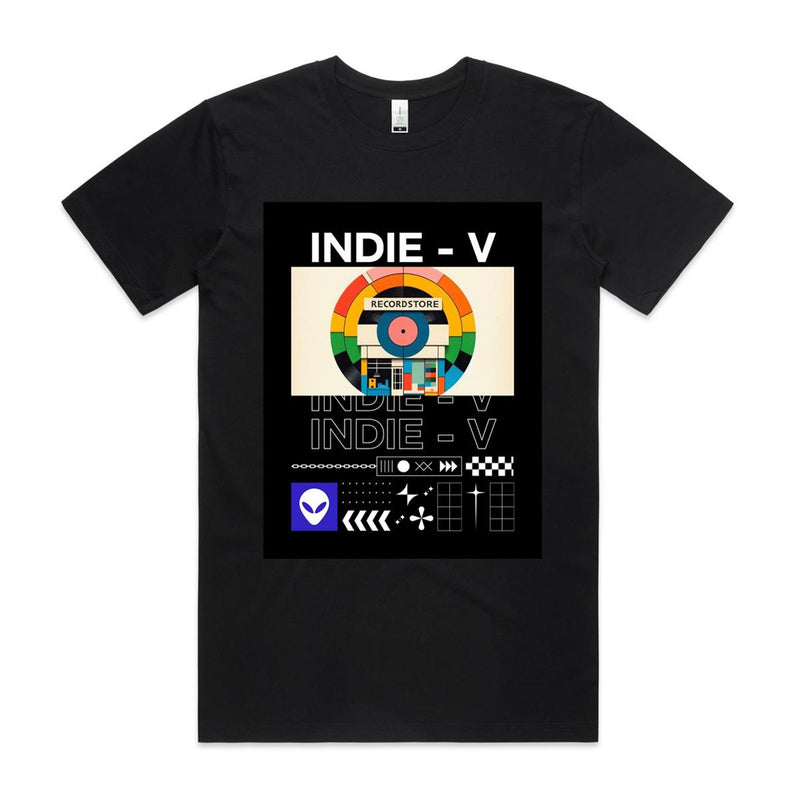 Scrambled Icon Record Store Shirt